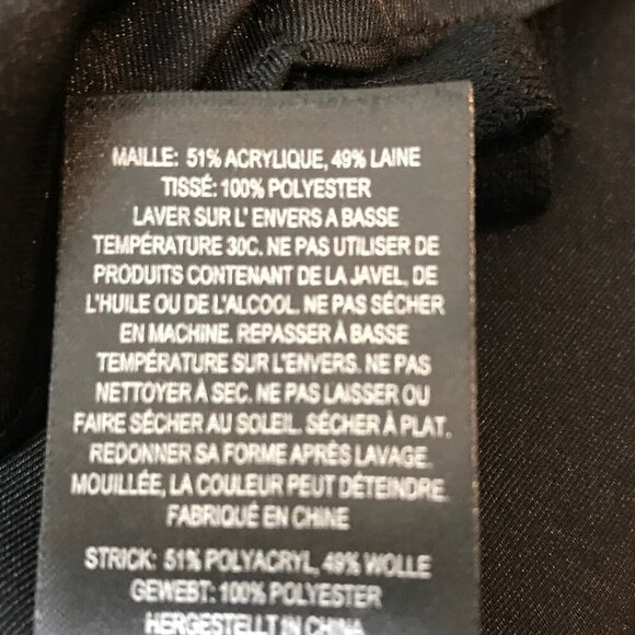 Ted Baker Black  Baniy  Ruched Detail Top Size 3 (US 8) - Picture 8 of 8